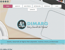 Tablet Screenshot of dimarg.com